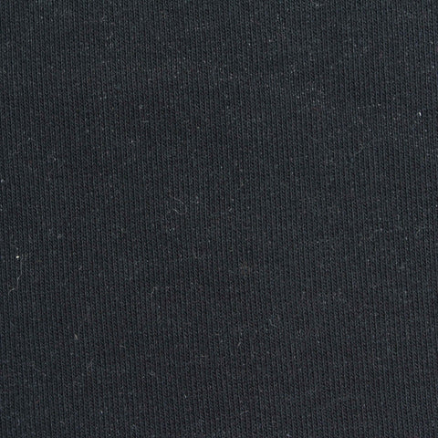 French Terry Fabric, 300 gsm, 170 cm — Black