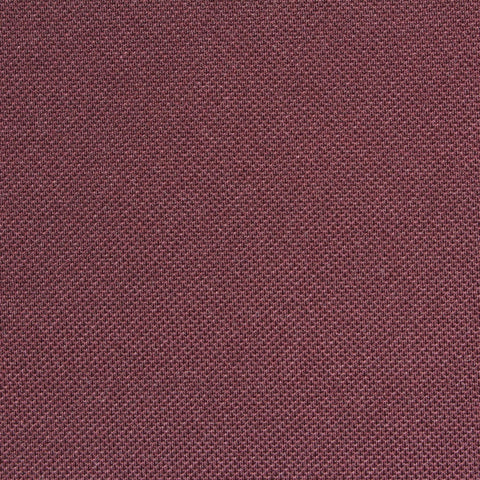 Maroon Marl Piqué Knit, Polyester