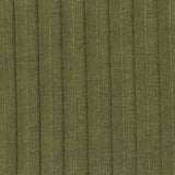 Polyester Viscose Stretch Rib Knit Fabric, 220 gsm, 155 cm — Green