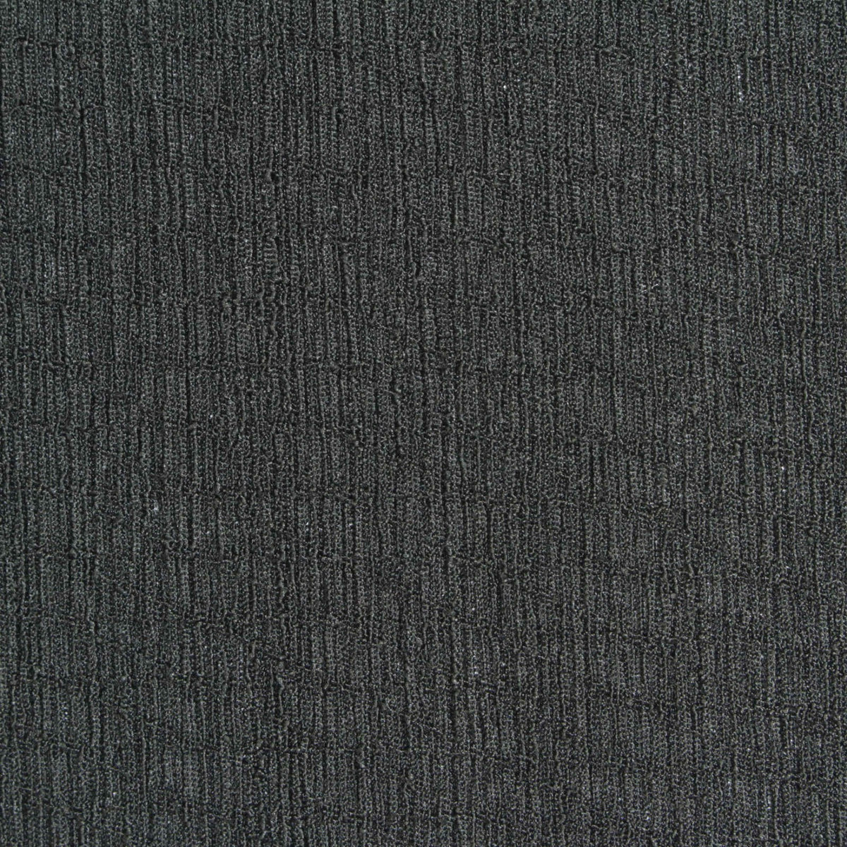 Polyester Stretch Knit Fabric, 170 gsm, 140 cm — Black