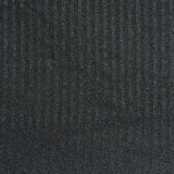 Polyester Viscose Stretch Rib Knit Fabric, 220 gsm, 150 cm — Grey