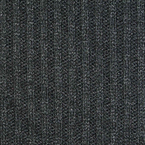 Polyester Viscose Stretch Rib Knit Fabric, 220 gsm, 150 cm — Grey