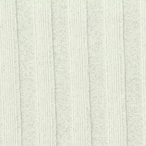 Light Grey Marl Rib Knit, Poly-Metallic