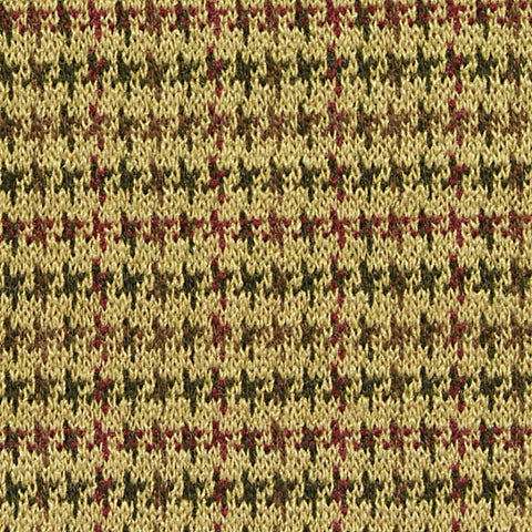 Green Fine-Houndstooth Jacquard, Polyester