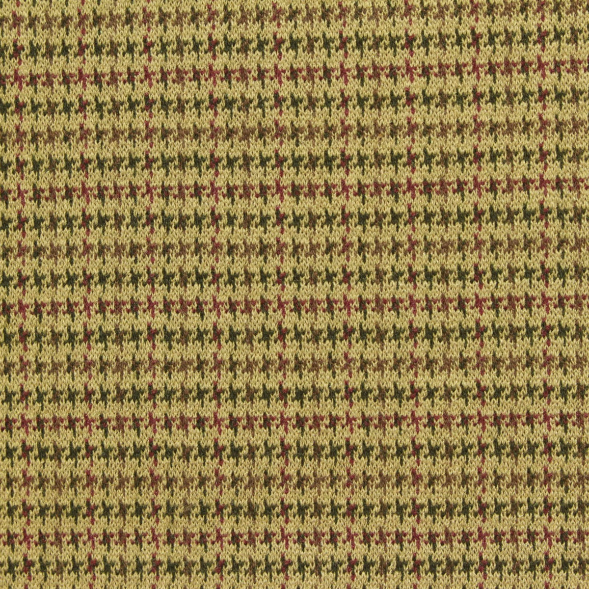 Green Fine-Houndstooth Jacquard, Polyester