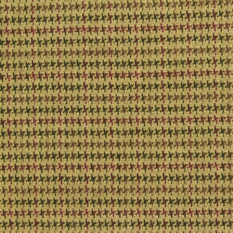 Green Fine-Houndstooth Jacquard, Polyester