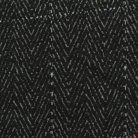 Black Chevron Jacquard, Polyester, 330 gsm