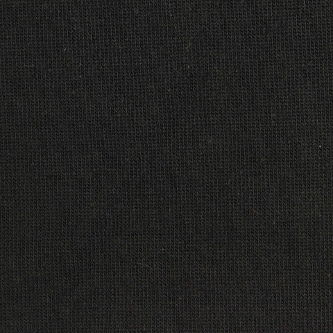 Tencel Lyocell Stretch Jersey Knit Fabric, 270 gsm, 165 cm — Black
