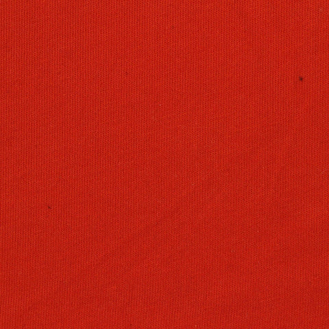 Cotton Stretch Knit Fabric, 260 gsm, 175 cm — Red