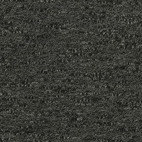 Dark Grey Marl French Terry, Poly-Cotton, 270 gsm, 165 cm