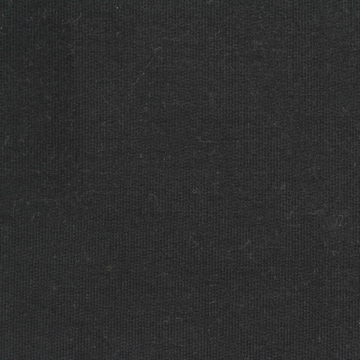 Viscose Stretch French Terry Fabric, 280 gsm, 165 cm — Black