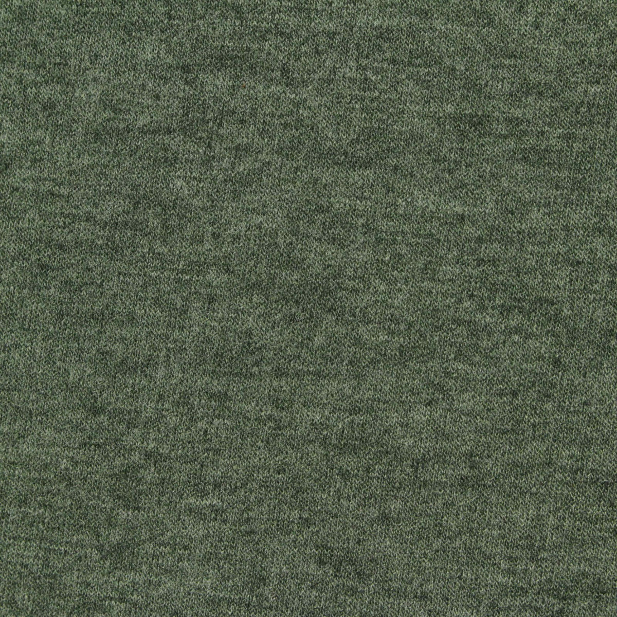 Green Heathered-Marl French Terry, Polyester