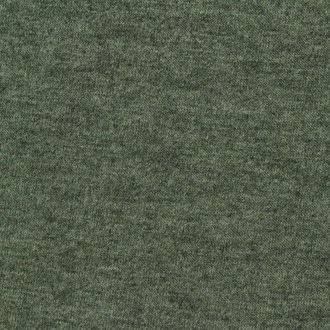 Green Heathered-Marl French Terry, Polyester