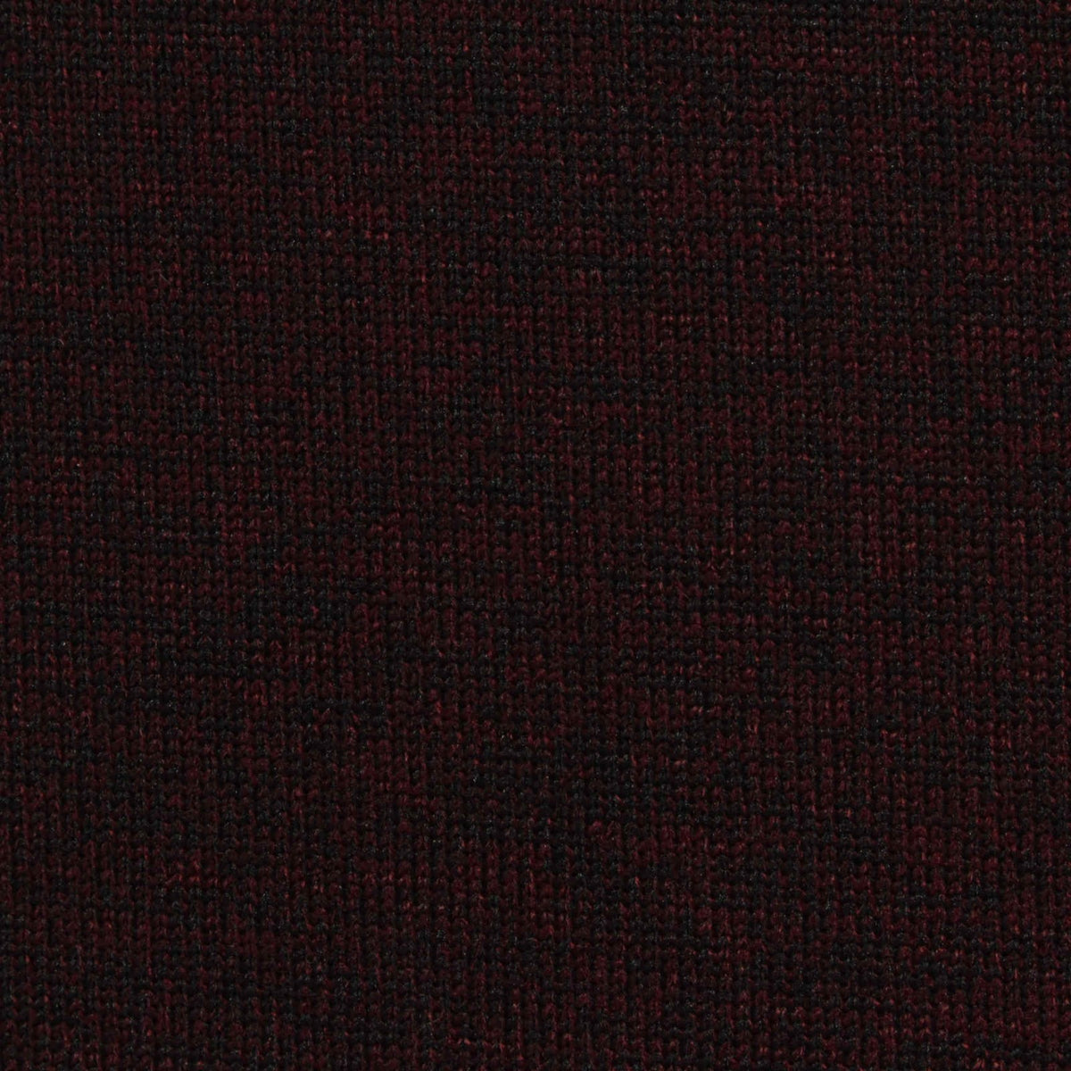 Dark Red Marl Chunky Knit, Polyester, 214 gsm
