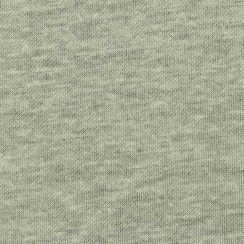 Heathered Grey Marl Scuba Knit, Poly-Cotton