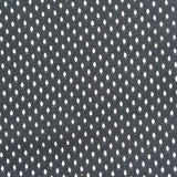 100% Polyester Mesh Fabric, 120 gsm, 160 cm — Black