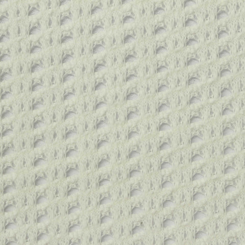 Off-White Openwork-Eyelet Knit, Cotton