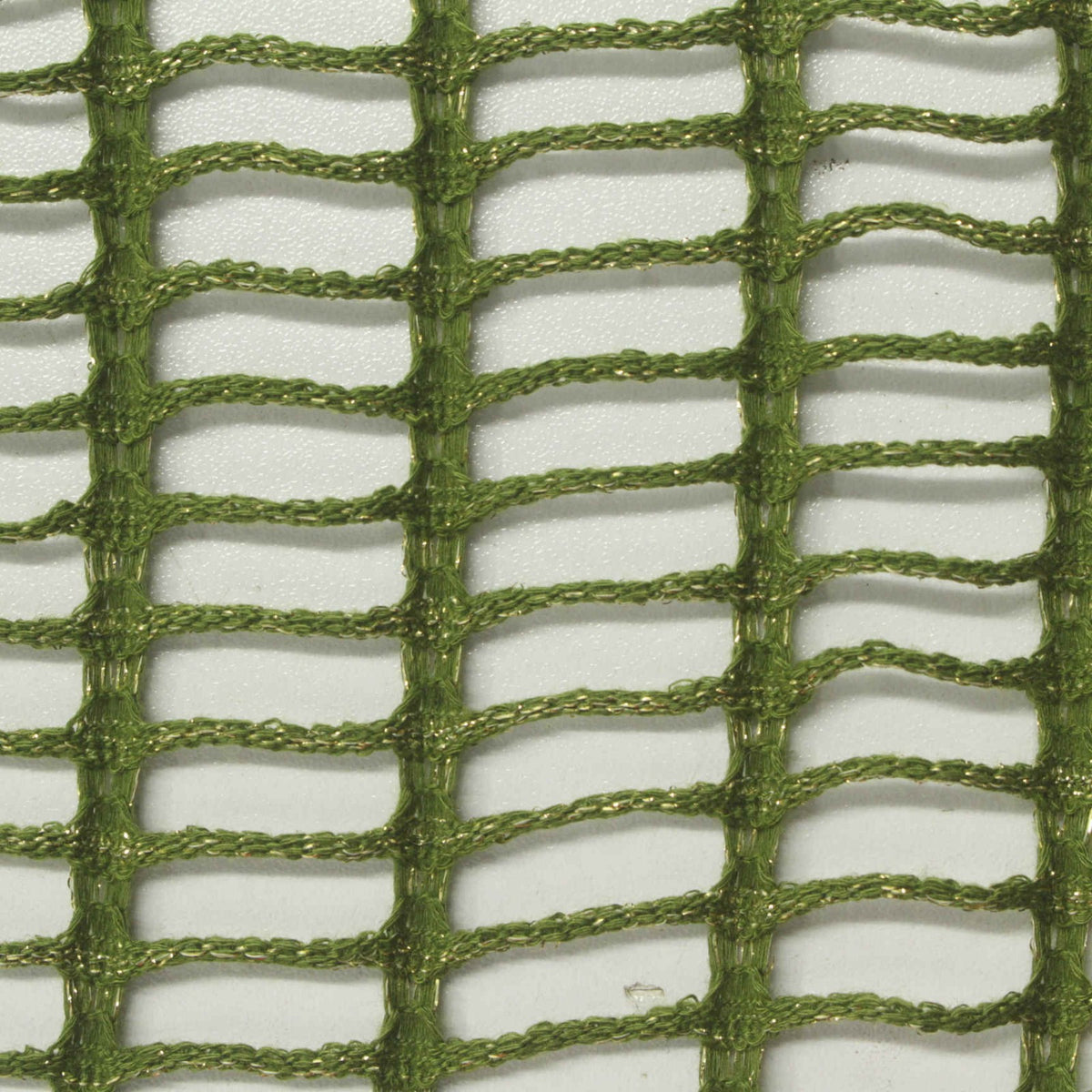Polyester Metallic Knit Fabric, 160 gsm, 170 cm — Green