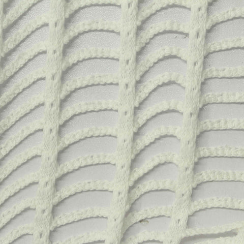 Cream Openwork Knit, Cotton