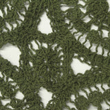 Olive Openwork Knit, Cotton