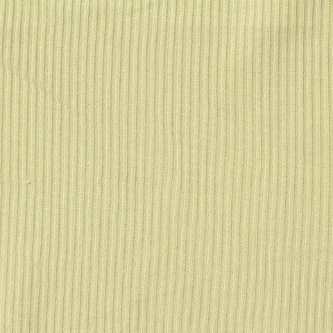 Polyester Stretch Rib Knit Fabric, 170 gsm, 180 cm — Khaki