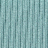 Polyester Stretch Rib Knit Fabric, 250 gsm, 170 cm — Blue — texture