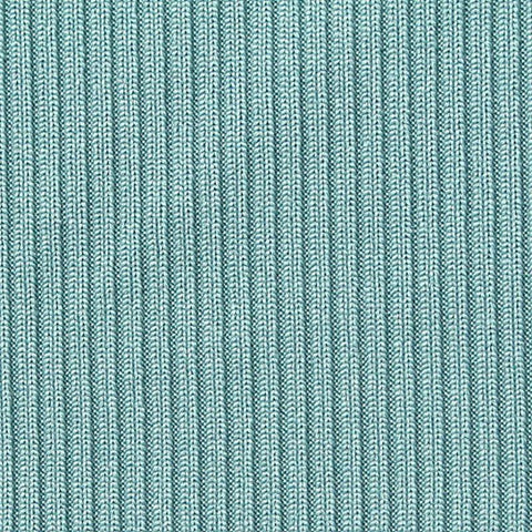 Polyester Stretch Rib Knit Fabric, 250 gsm, 170 cm — Blue