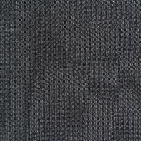Grey Stripe Rib Knit, Polyester