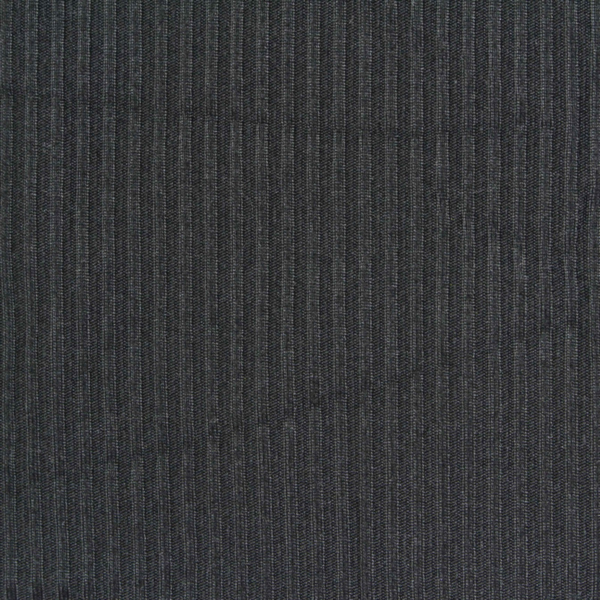 Light Grey Vertical-Pinstripe Rib Knit, Polyester