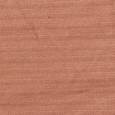 Polyester Viscose Stretch Knit Fabric, 240 gsm, 175 cm — Brown