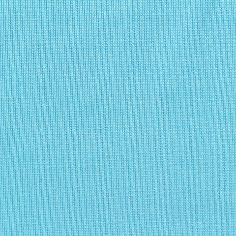 Polyester Stretch Rib Knit Fabric, 260 gsm, 180 cm — Blue