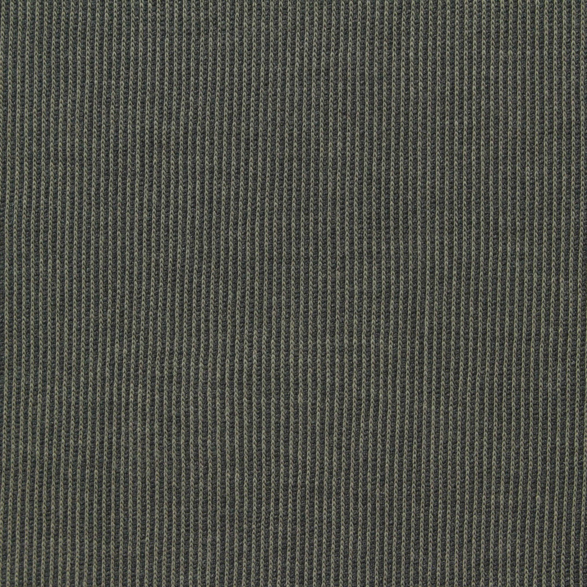 Polyester Cotton Stretch Rib Knit Fabric, 190 gsm, 180 cm — Grey