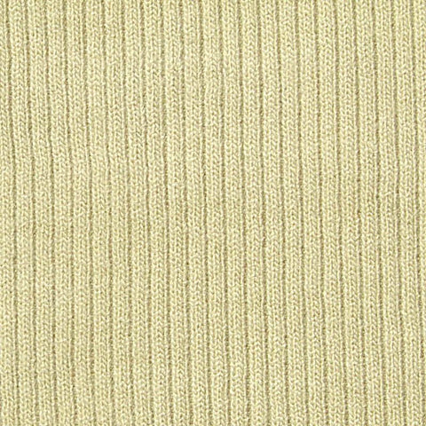 Viscose Stretch Rib Knit Fabric, 296 gsm, 120 cm — Yellow