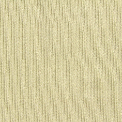 Viscose Stretch Rib Knit Fabric, 296 gsm, 120 cm — Yellow