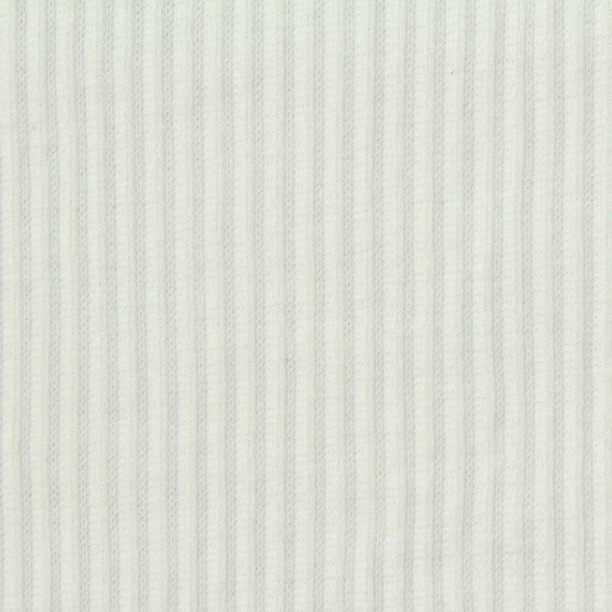 Rib Knit Fabric, 238 gsm, 110 cm — White