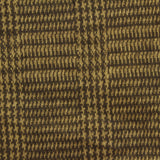 Plaid Polyester Stretch Knit Fabric, 235 gsm, 180 cm — Brown
