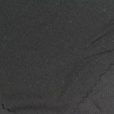 Polyester Stretch Jersey Knit Fabric, 150 gsm, 175 cm — Black