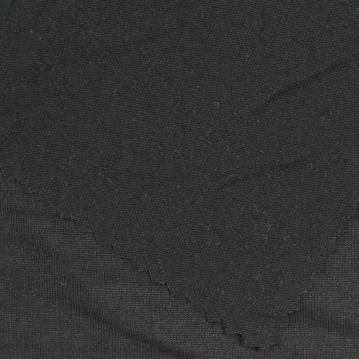 Polyester Stretch Jersey Knit Fabric, 150 gsm, 175 cm — Black, ref EF-248945