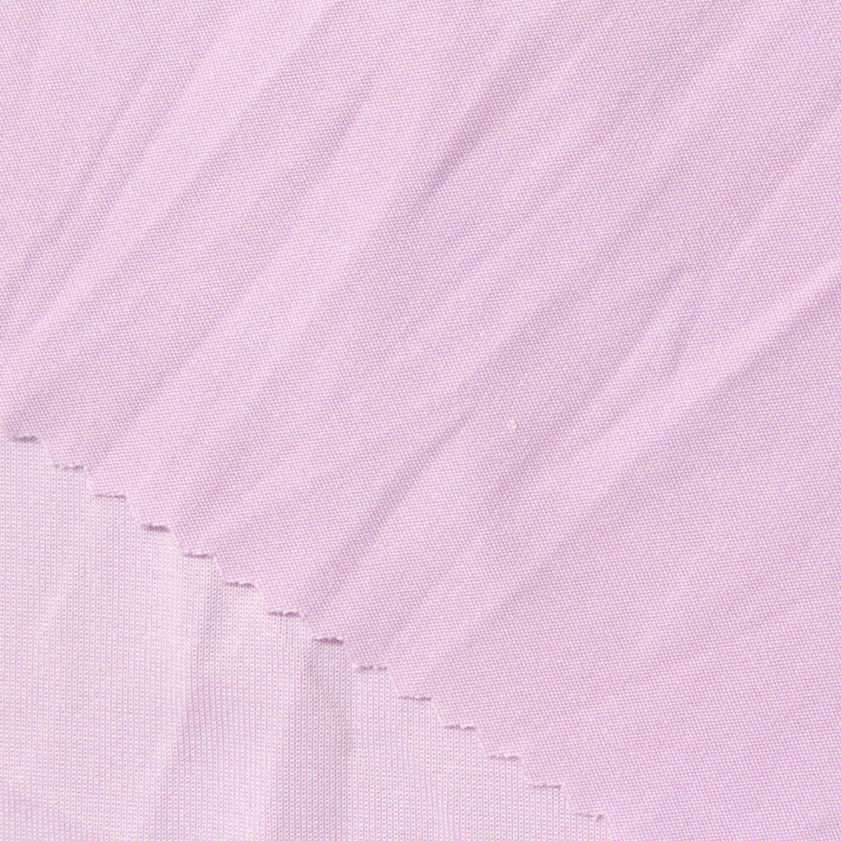 Brushed Polyester Stretch Milk Silk Knit Fabric, 175 gsm, 180 cm — Pink