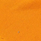 Brushed Polyester Stretch Milk Silk Knit Fabric, 170 gsm, 160 cm — Orange — texture