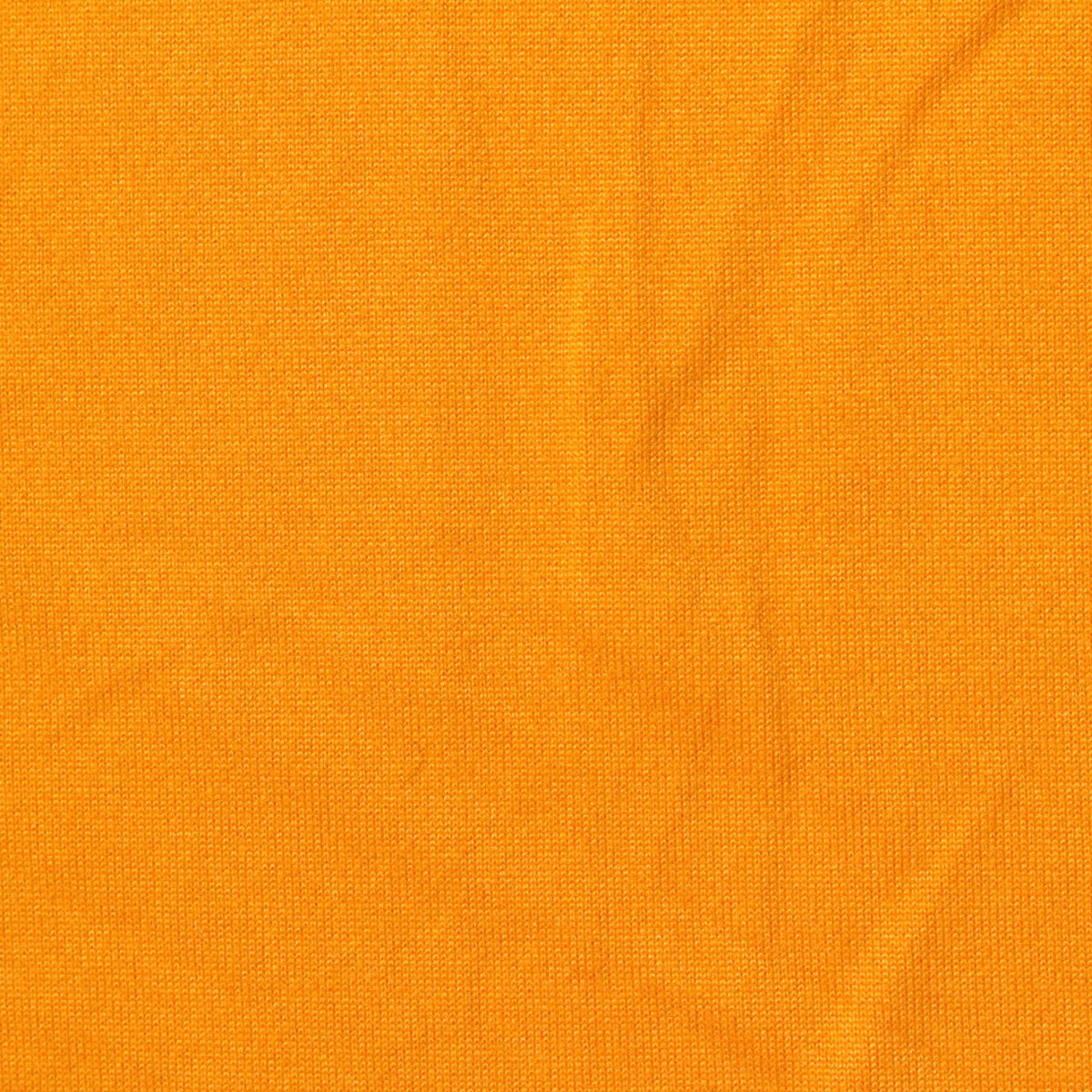 Brushed Polyester Stretch Milk Silk Knit Fabric, 170 gsm, 160 cm — Orange