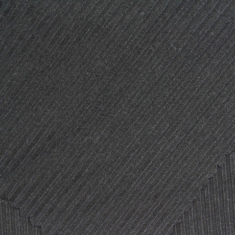 Brushed Polyester Stretch Rib Knit Fabric, 260 gsm, 170 cm — Grey