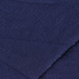 Cotton Polyester Stretch Jersey Knit Fabric, 160 gsm, 150 cm — Navy