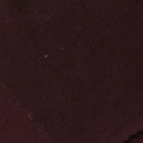 Brushed Polyester Stretch Milk Silk Knit Fabric, 190 gsm, 160 cm — Red