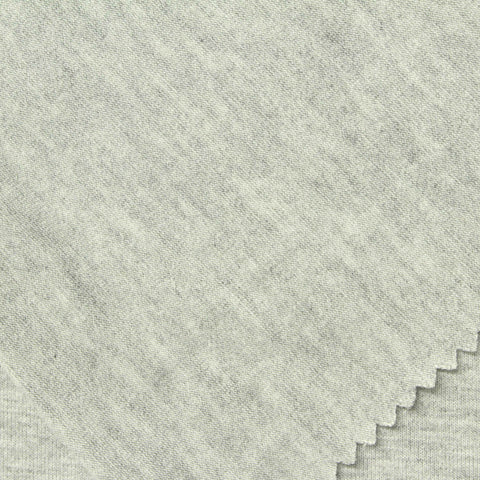 Light Grey Marl Jersey Knit, Viscose, 260 gsm