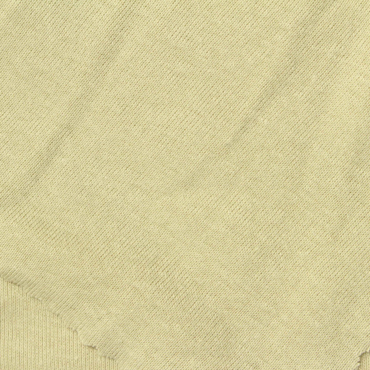 100% Cotton Rib Knit Fabric, 190 gsm, 160 cm — Beige