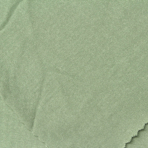 Light Green Marl Jersey Knit, Viscose, 235 gsm