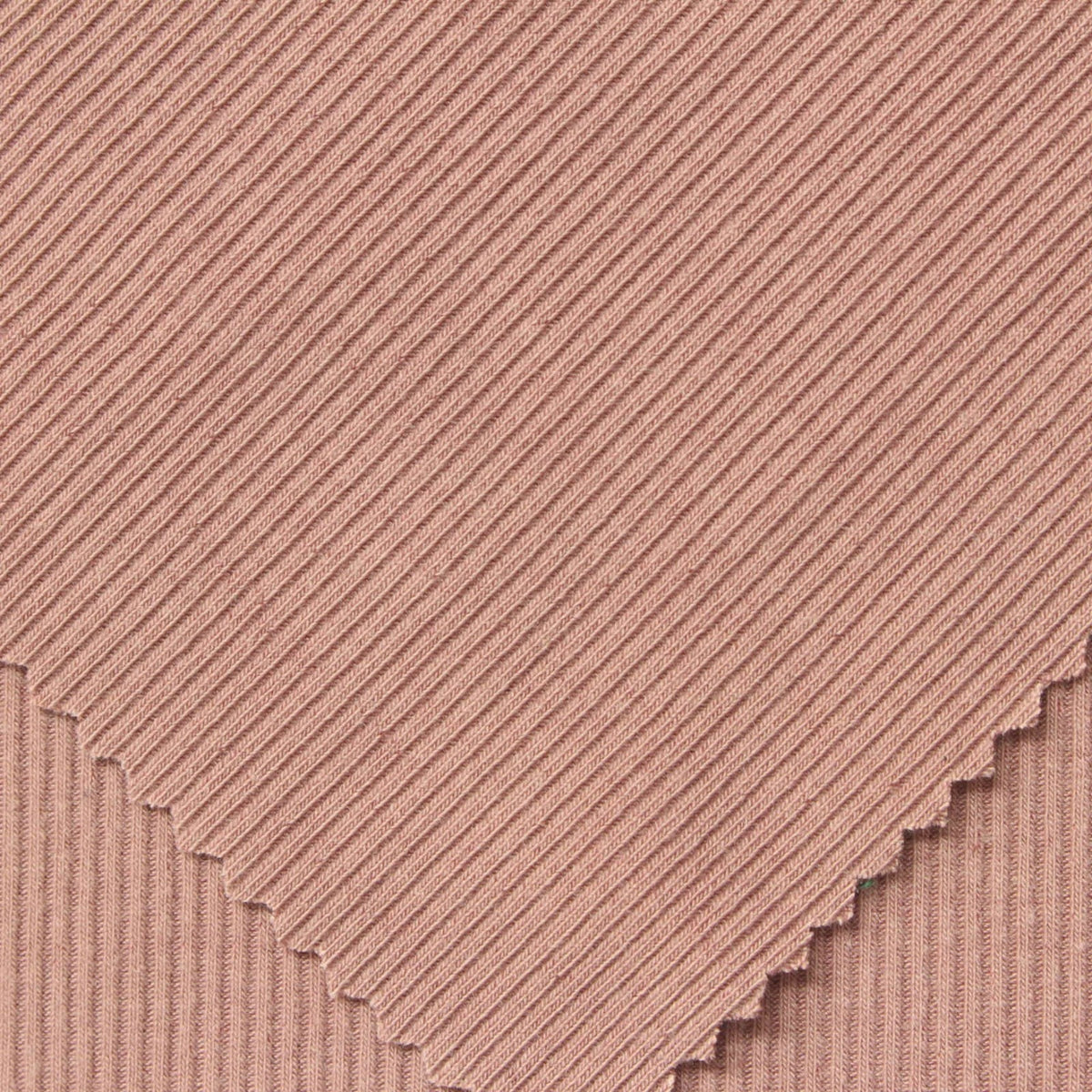 Polyester Stretch Rib Knit Fabric, 310 gsm, 140 cm — Pink