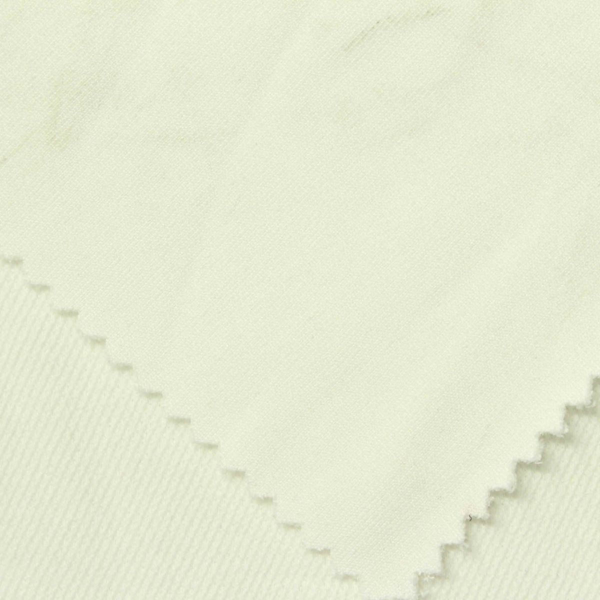 Polyester Cotton Stretch Piqué Knit Fabric, 410 gsm, 175 cm — White