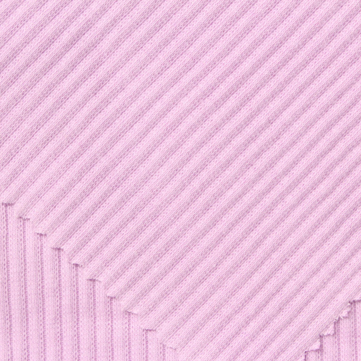 Rib Knit Fabric, 260 gsm, 110 cm — Pink